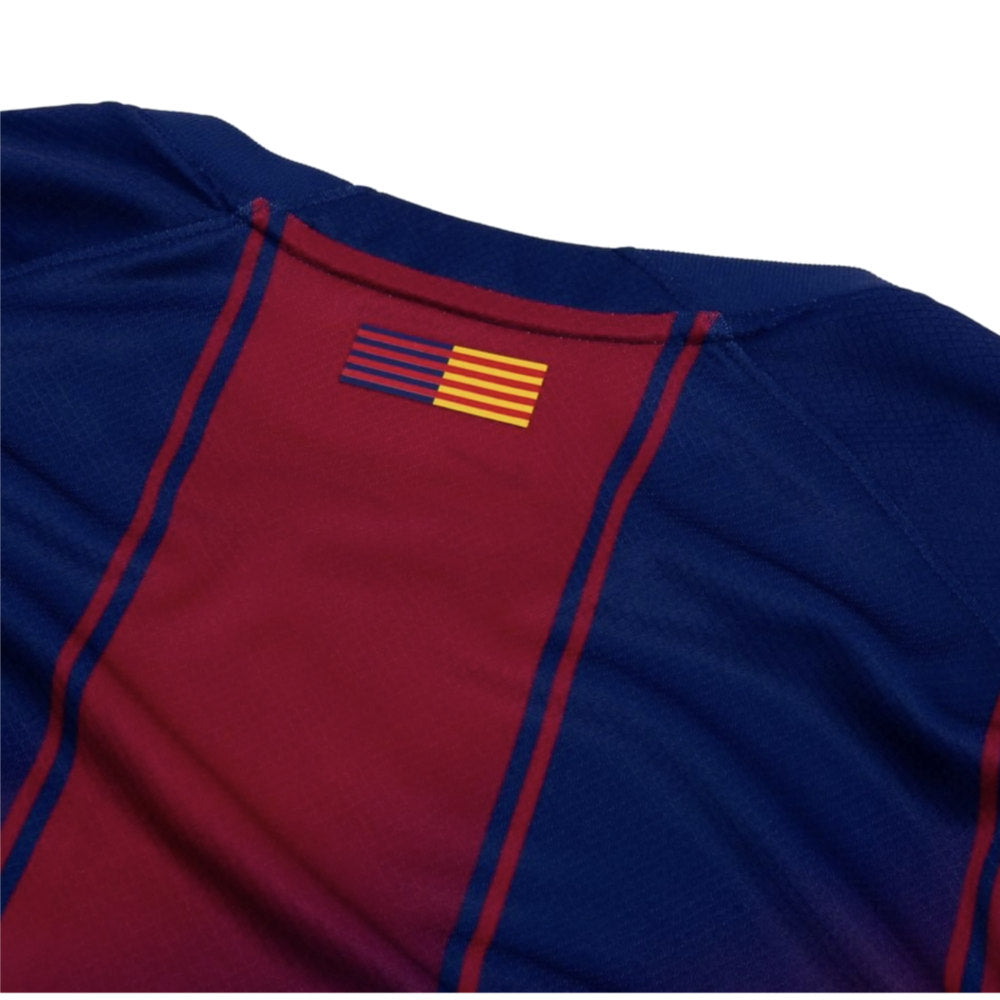 2025-2026 Barcelona Home Long Sleeve Shirt_3