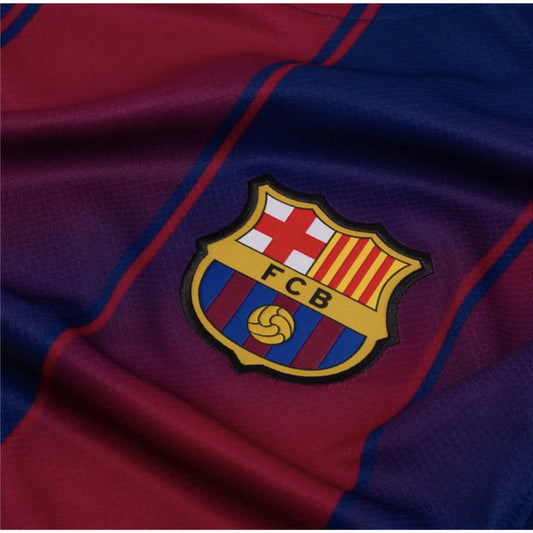 2025-2026 Barcelona Home Long Sleeve Shirt_3