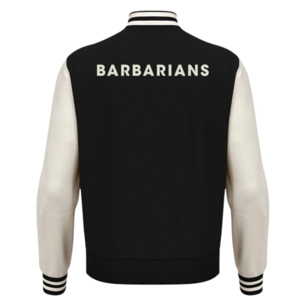 2025-2026 Barbarians Rugby Warm Up Jacket (Black)_3