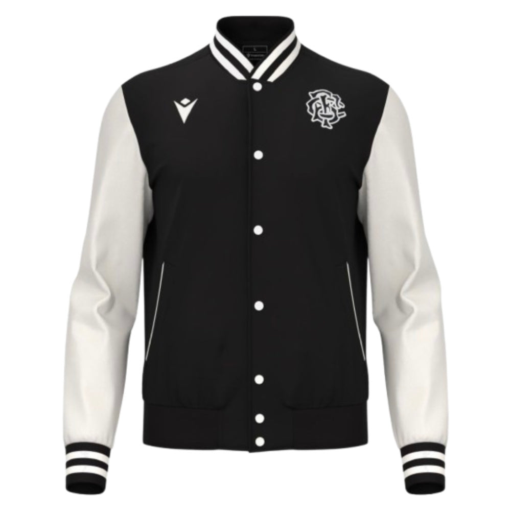 2025-2026 Barbarians Rugby Warm Up Jacket (Black)_3