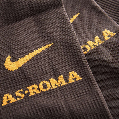 2017-2018 Roma 3rd Socks (Velvet Brown)_1