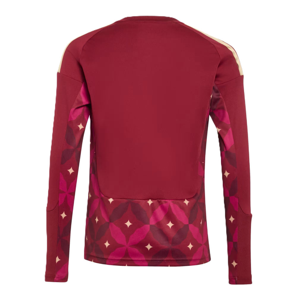 2026-2027 Italy Home Goalkeeper Shirt (Burgundy) - Kids (Donnarumma 1)_4