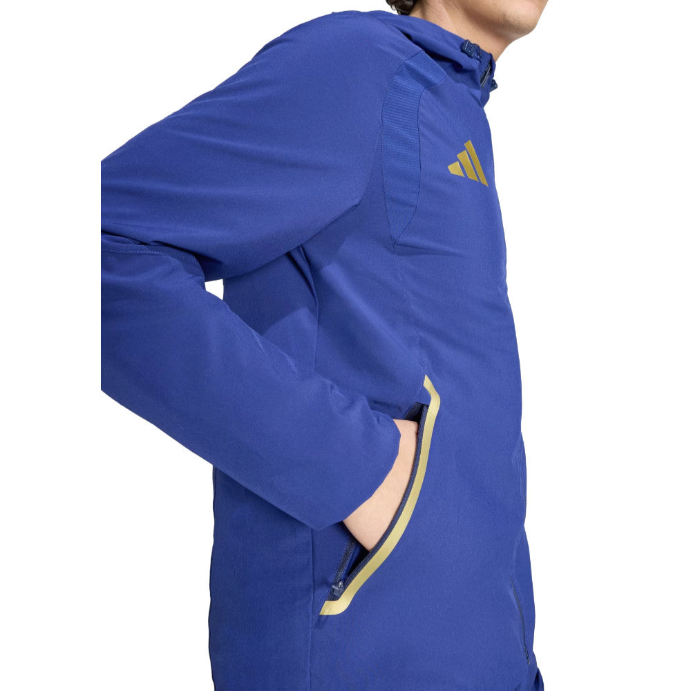 2026-2027 Italy Tiro Travel Full Zip Windbreaker (Victory Blue)_3