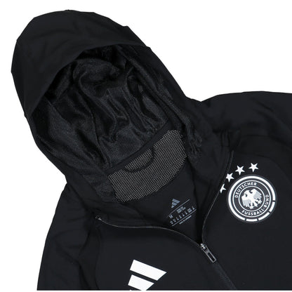 2026-2027 Germany Tiro Travel Full Zip Windbreaker (Black)_3