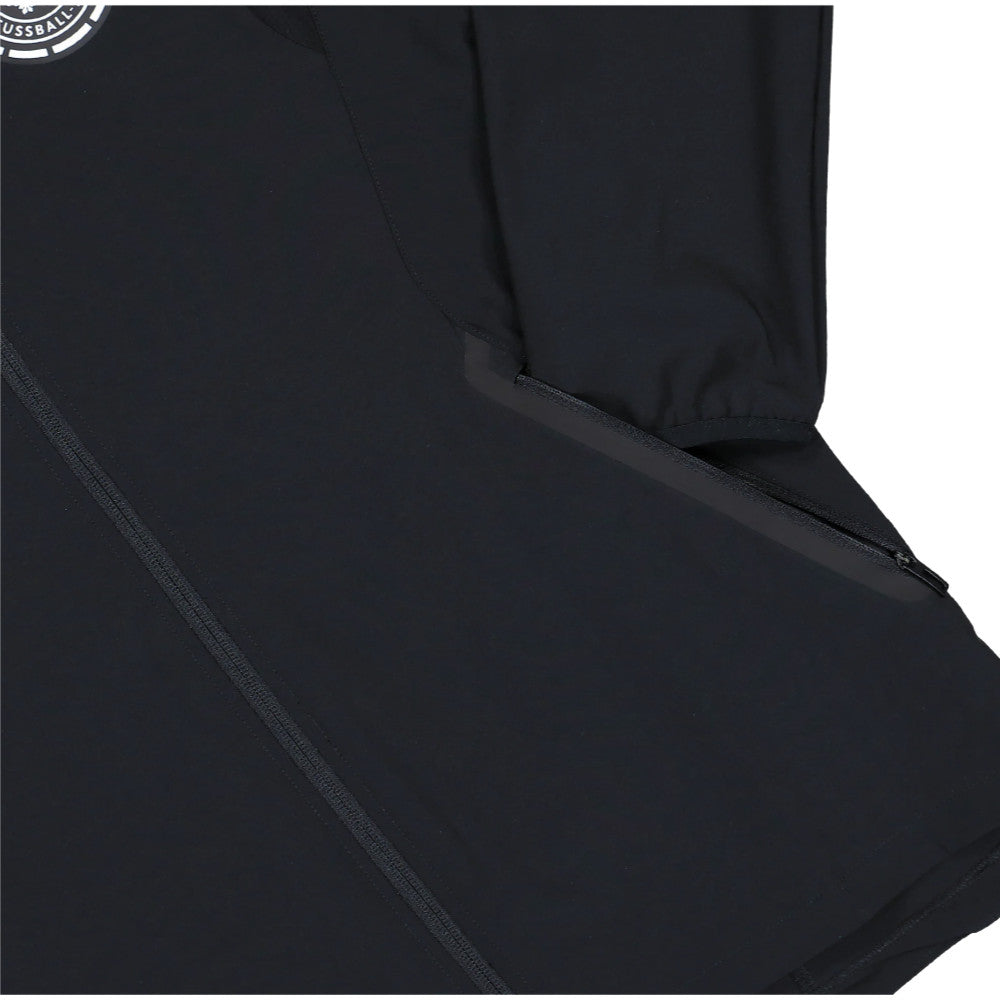 2026-2027 Germany Tiro Travel Full Zip Windbreaker (Black)_3