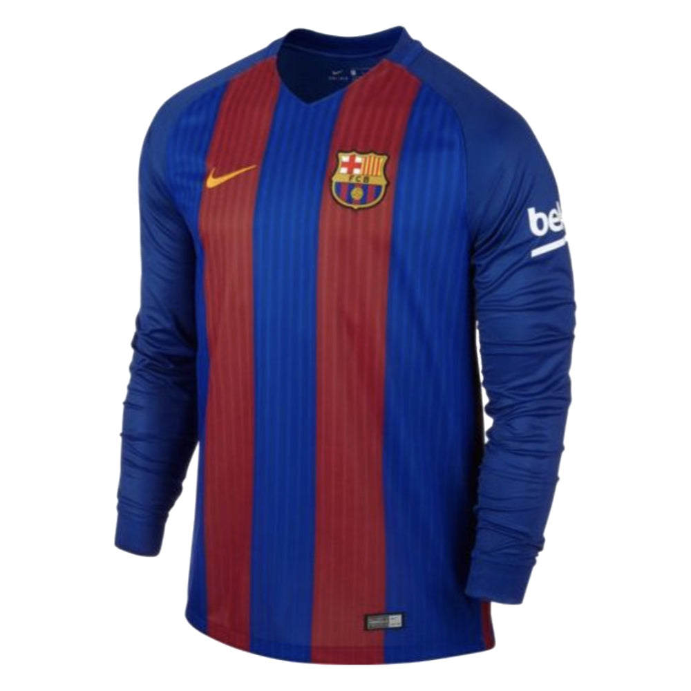 2015-2016 Barcelona Long Sleeve Home Shirt_1