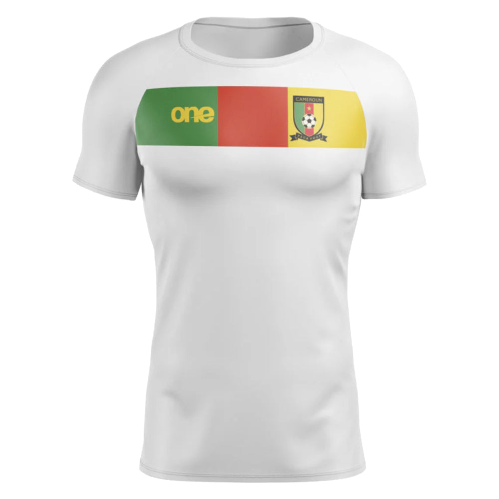 2022-2023 Cameroon Training Tee (White)_1