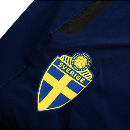 2026-2027 Sweden Tiro Tech Tracksuit Pants (Navy)_3