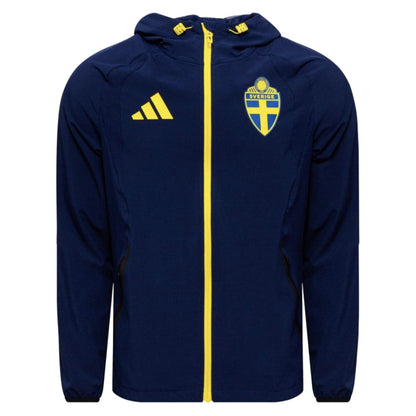 2026-2027 Sweden Full Zip Windbreaker (Navy)_3