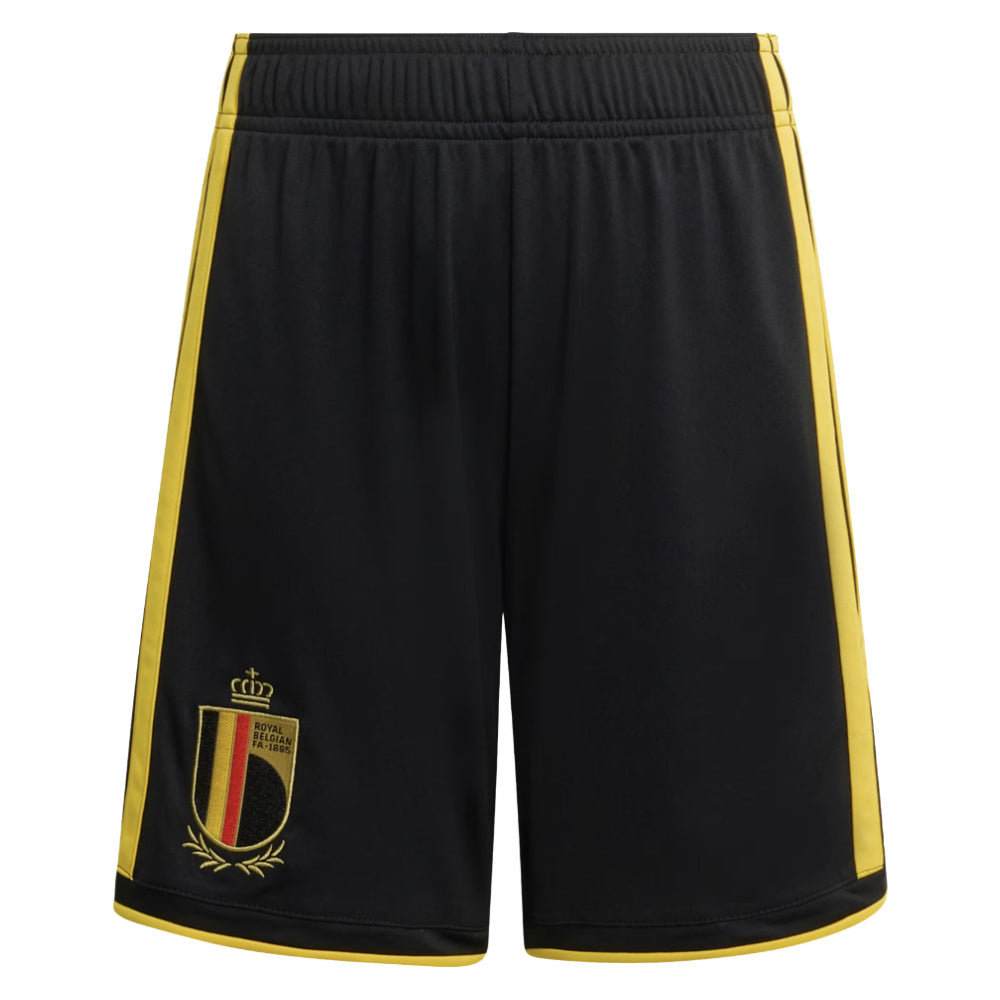 2026-2027 Belgium Home Shorts (Black) - Kids_2
