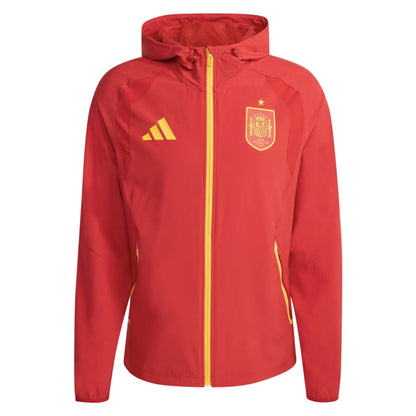 2026-2027 Spain Travel Full Zip Windbreaker (Red)_2