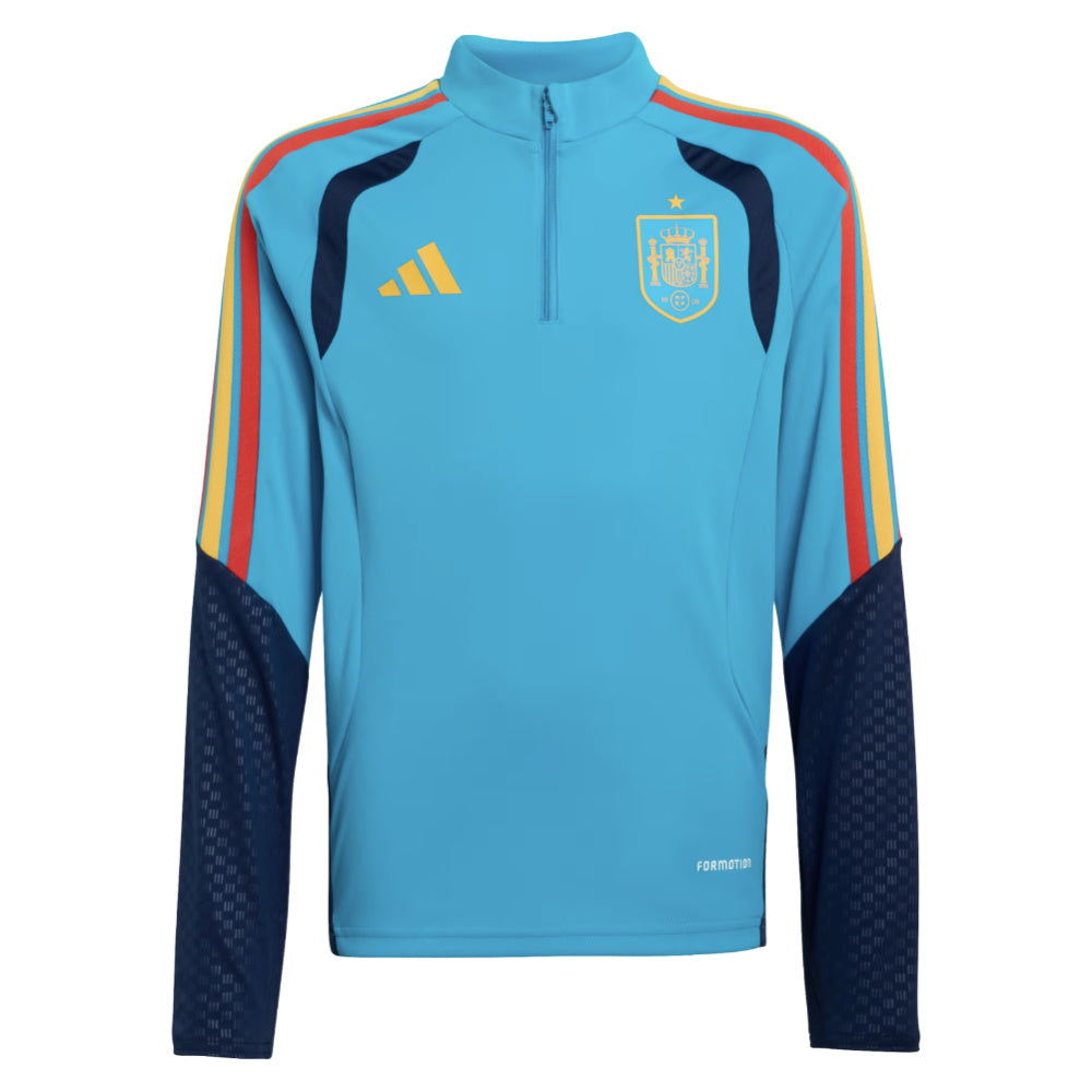 2026-2027 Spain Training Top (Bold Aqua) - Kids_2