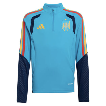 2026-2027 Spain Training Top (Bold Aqua) - Kids_2