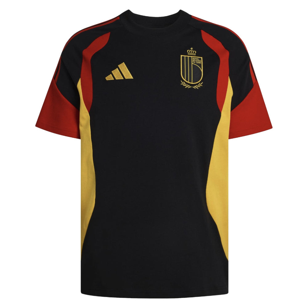 2026-2027 Belgium Training Tee (Black)_1