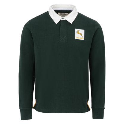 Kooga Vintage South Africa Men\'s LS Rugby Shirt (Green)_0