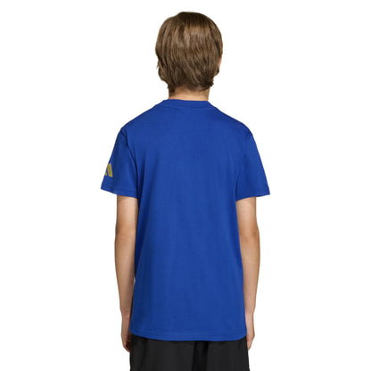 FIFA World Cup 2026 Official Emblem T-Shirt (Blue) - Kids_1