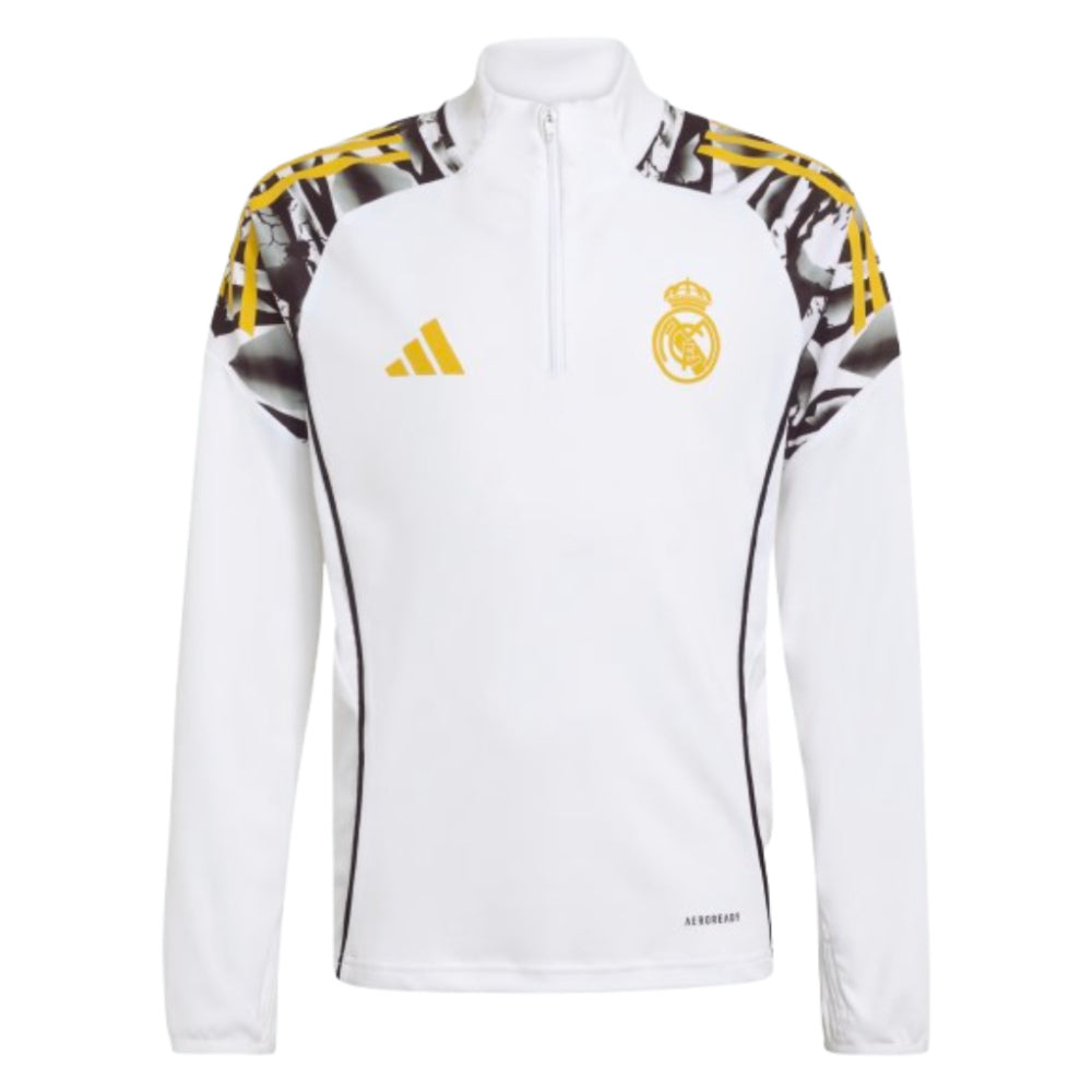 2025-2026 Real Madrid Training Top (White) - Kids_2