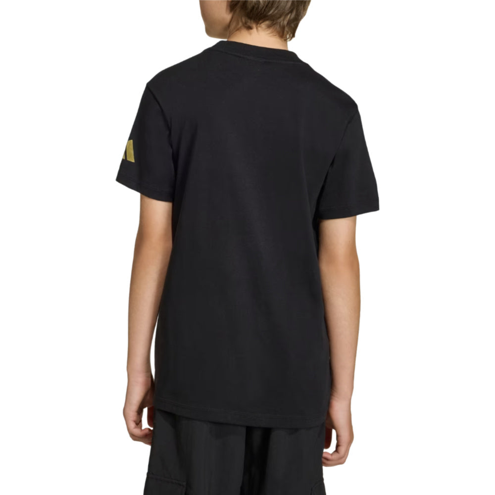 FIFA World Cup 2026 Official Emblem T-Shirt (Black) - Kids_1