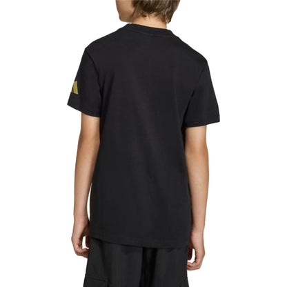 FIFA World Cup 2026 Official Emblem T-Shirt (Black) - Kids_1