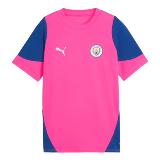2025-2026 Man City Training Jersey (Fluro Pink) - Kids_1