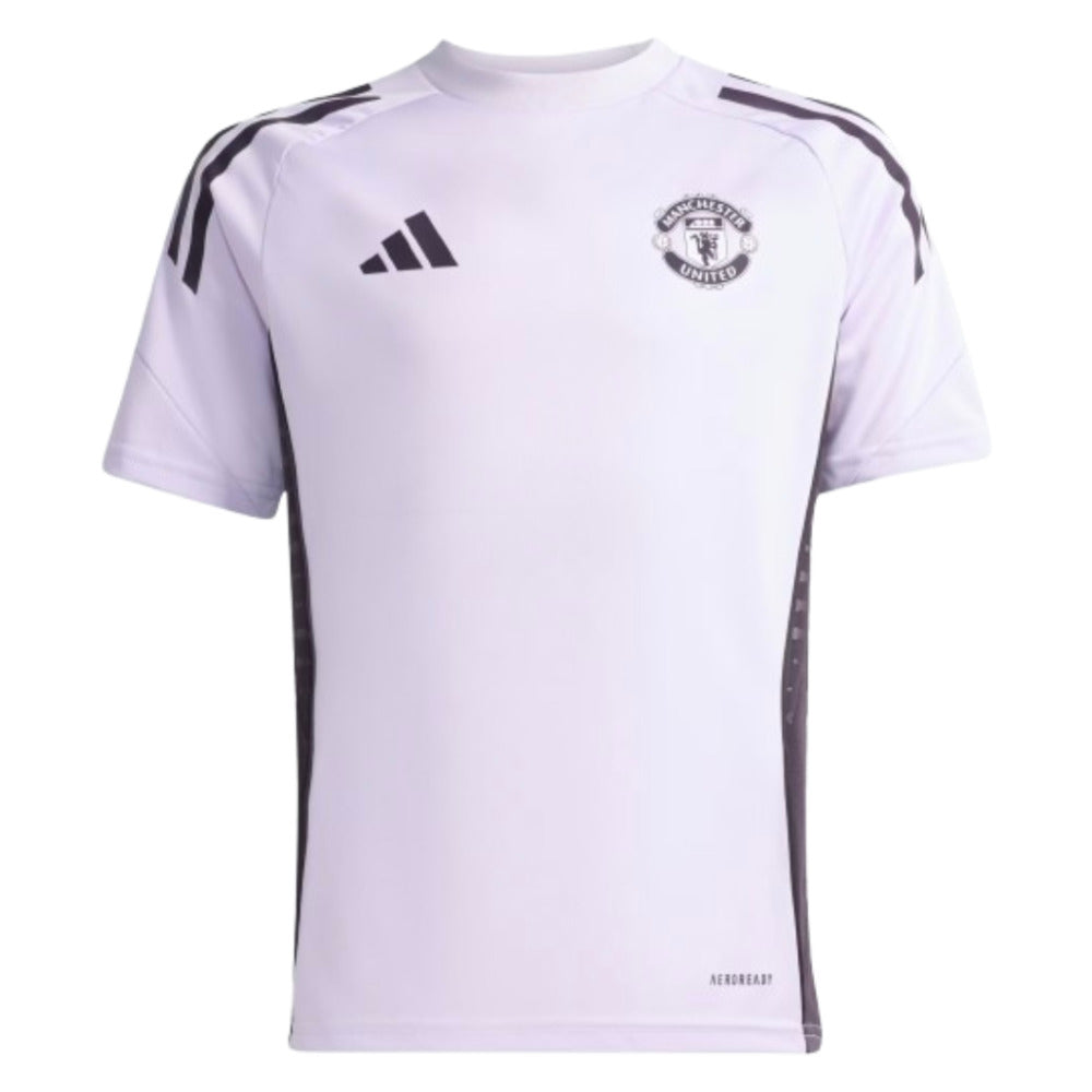 2025-2026 Man Utd Training Jersey (Purple Tint) - Kids_2