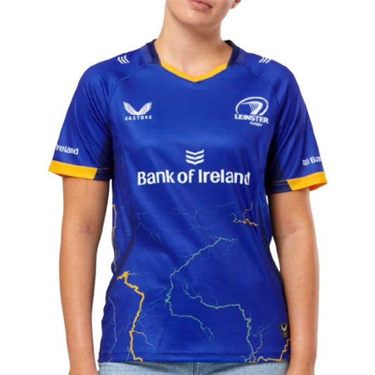 2025-2026 Leinster Home Shirt (Surf The Web) - Womens_2