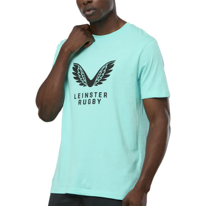 2025-2026 Leinster Presentation Logo Tee (Blue Radiance)_2