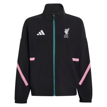 2025-2026 Liverpool Anthem Jacket (Black) - Kids_2