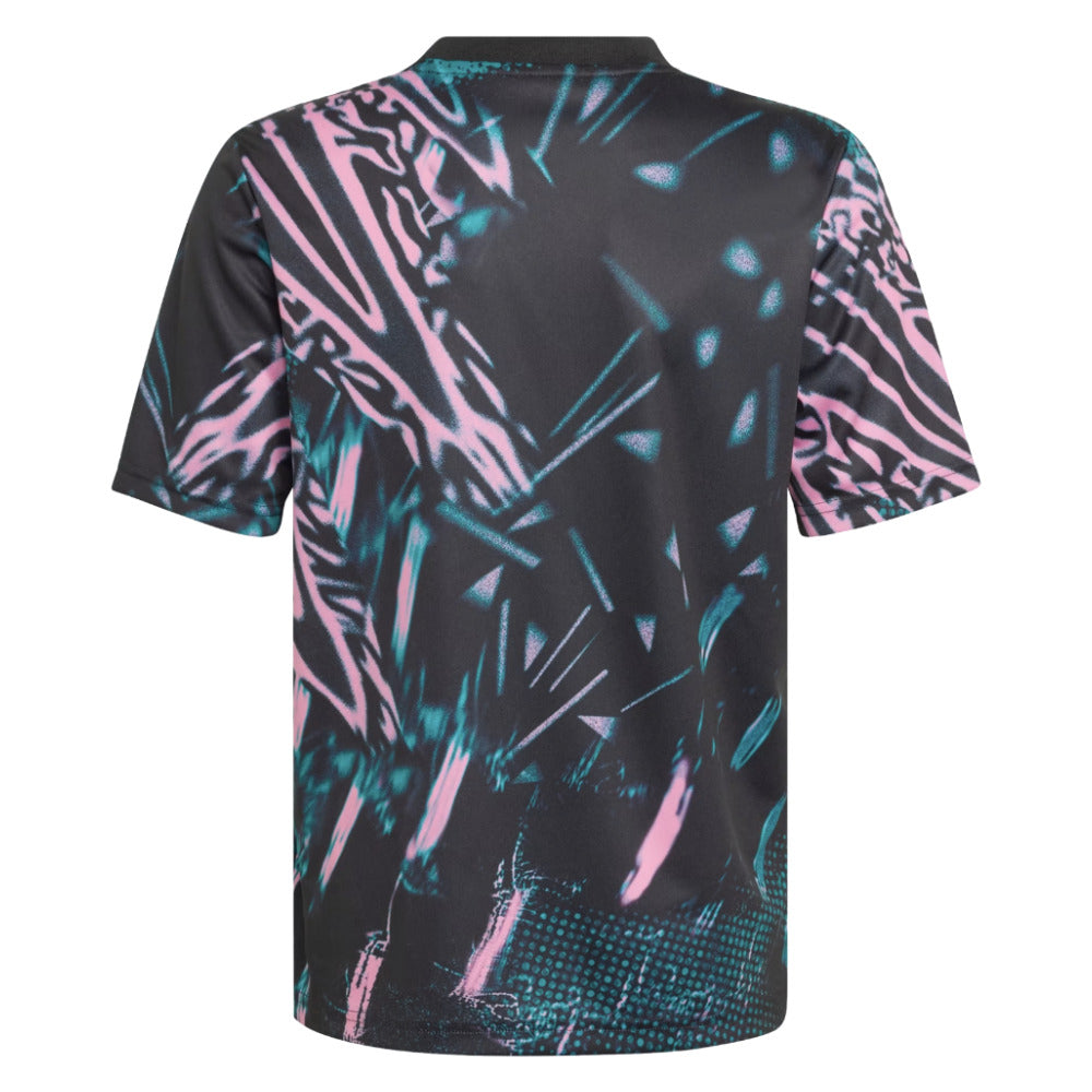 2025-2026 Liverpool Pre Match Shirt (Black) - Kids_1