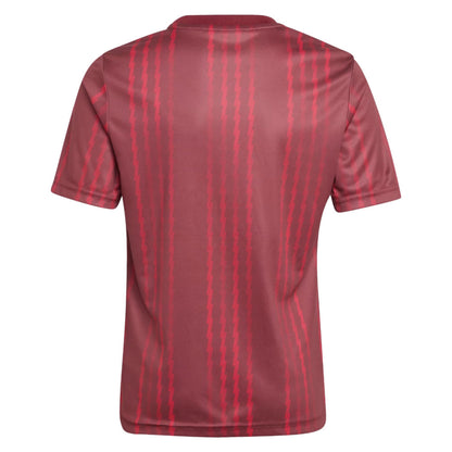 2025-2026 Arsenal Pre-Match Warm Up Shirt (Burgundy) - Kids_1