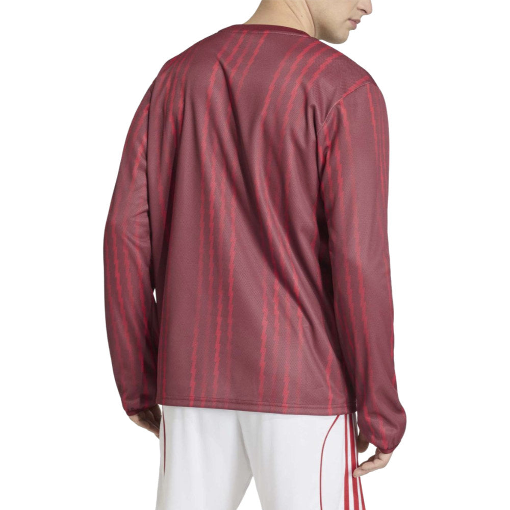 2025-2026 Arsenal Pre-Match Warm Up Top (Burgundy)_2