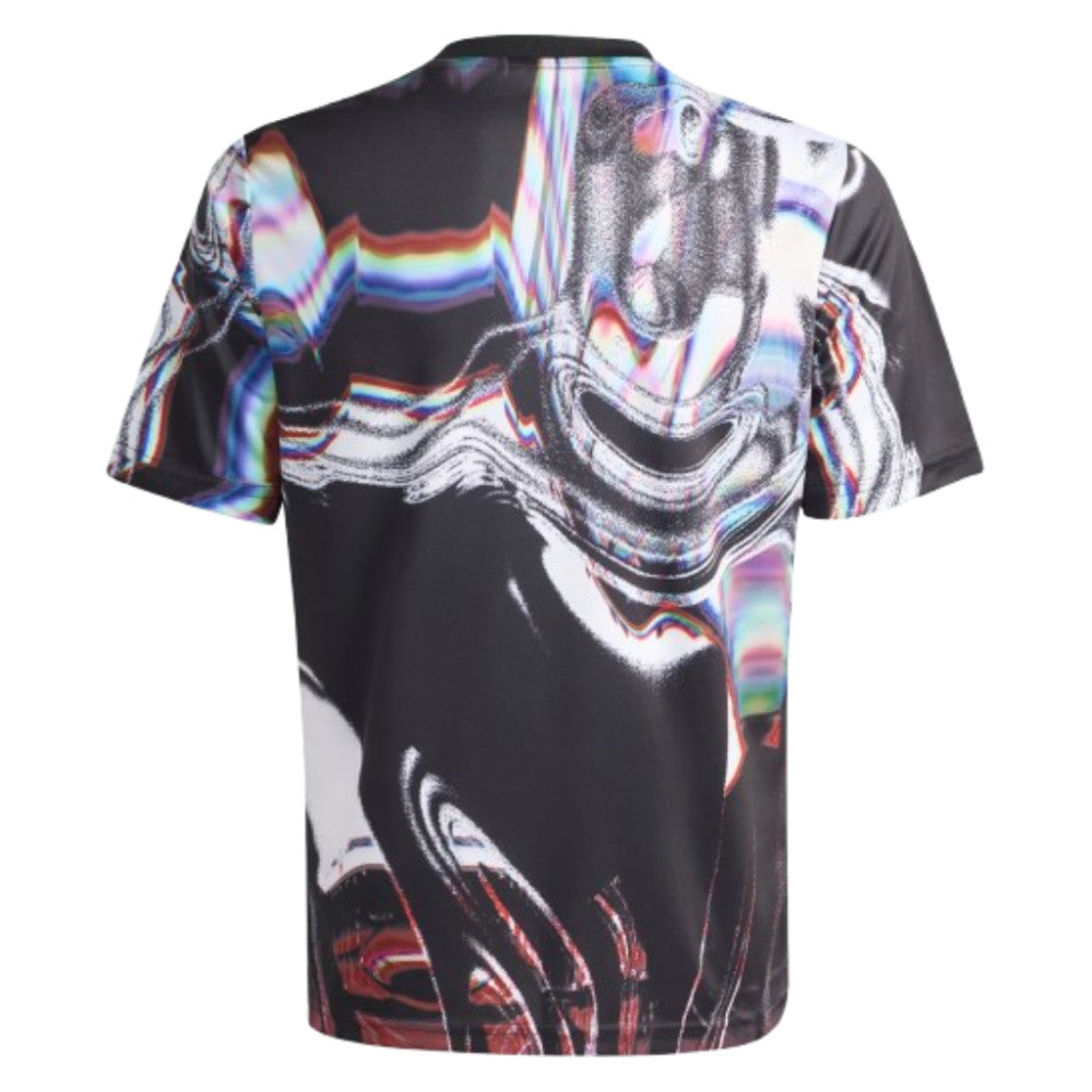 2025-2026 Man Utd Pre Match Shirt (Black) - Kids_2