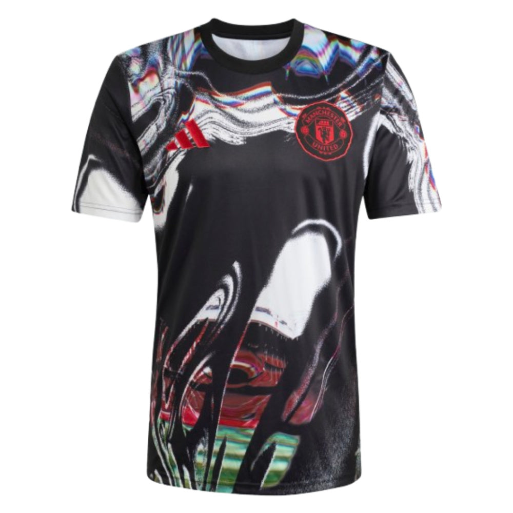 2025-2026 Man Utd Pre Match Shirt (Black)_2