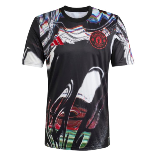 2025-2026 Man Utd Pre Match Shirt (Black)_2