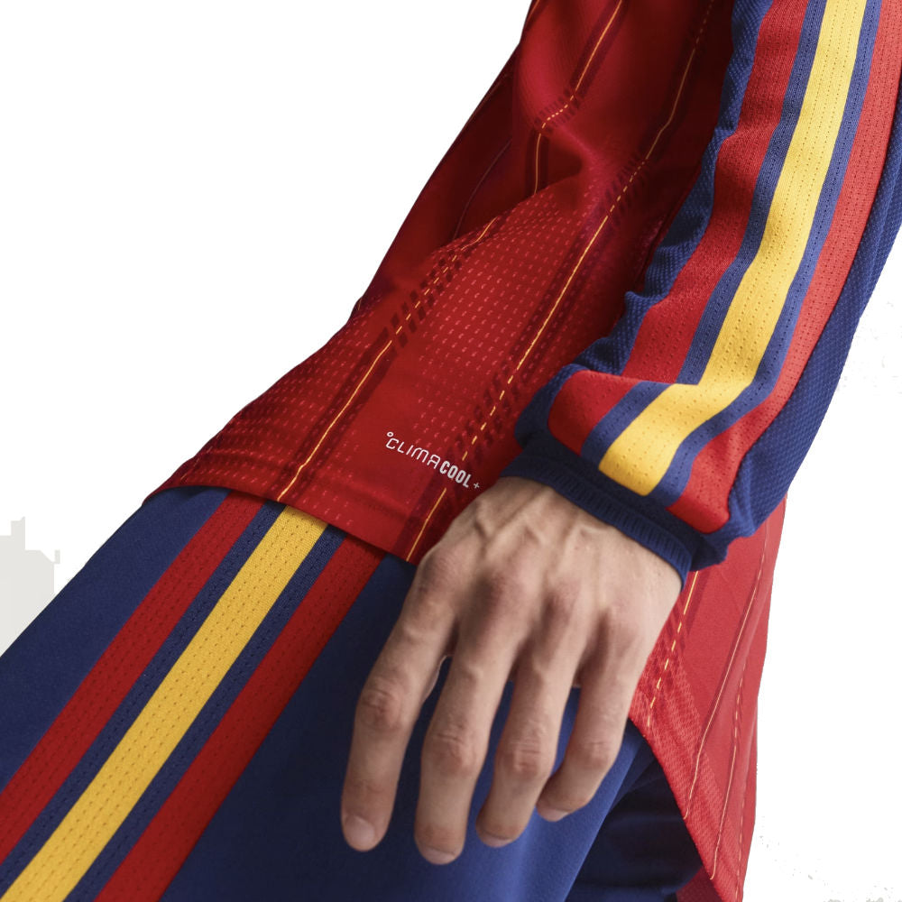 2026-2027 Spain Authentic Long Sleeve Home Shirt_3