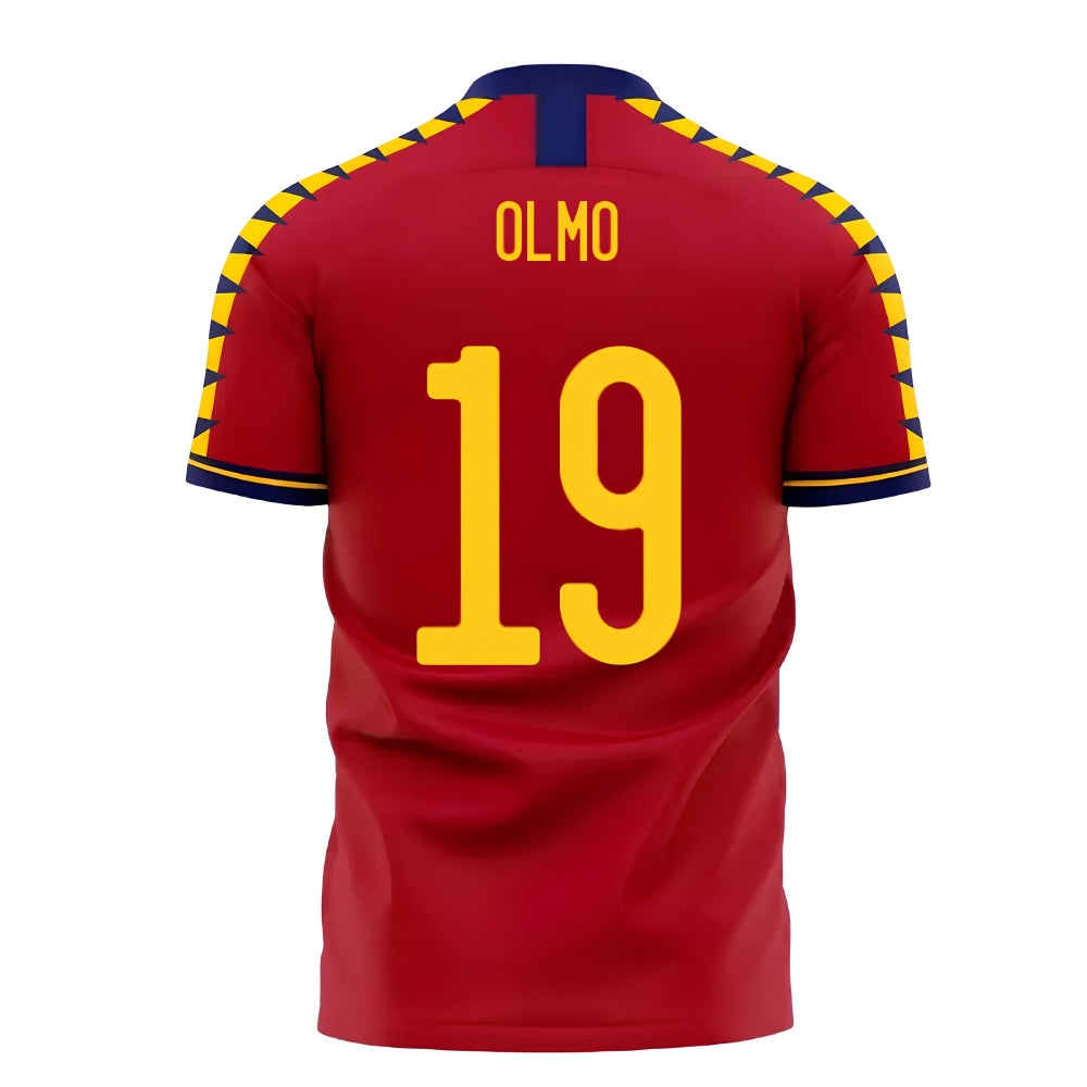 Spain 2025-2026 Home Concept Football Kit (Libero) (OLMO 19)_0