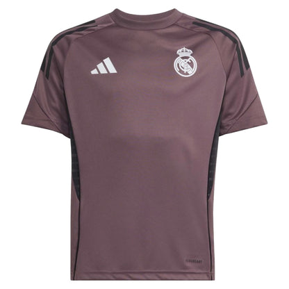 2025-2026 Real Madrid Training Jersey (Shadow Fig) - Kids_1