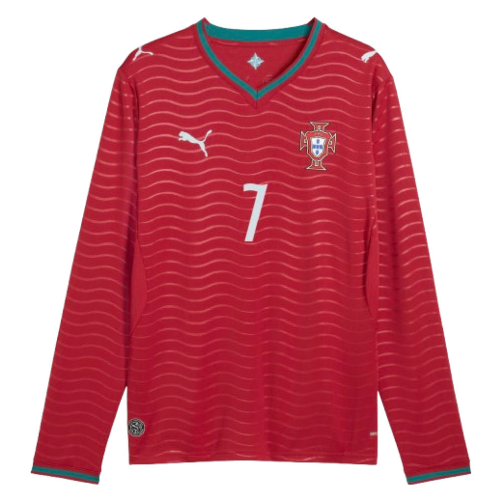 2026-2027 Portugal Long Sleeves Home Shirt RONALDO_2