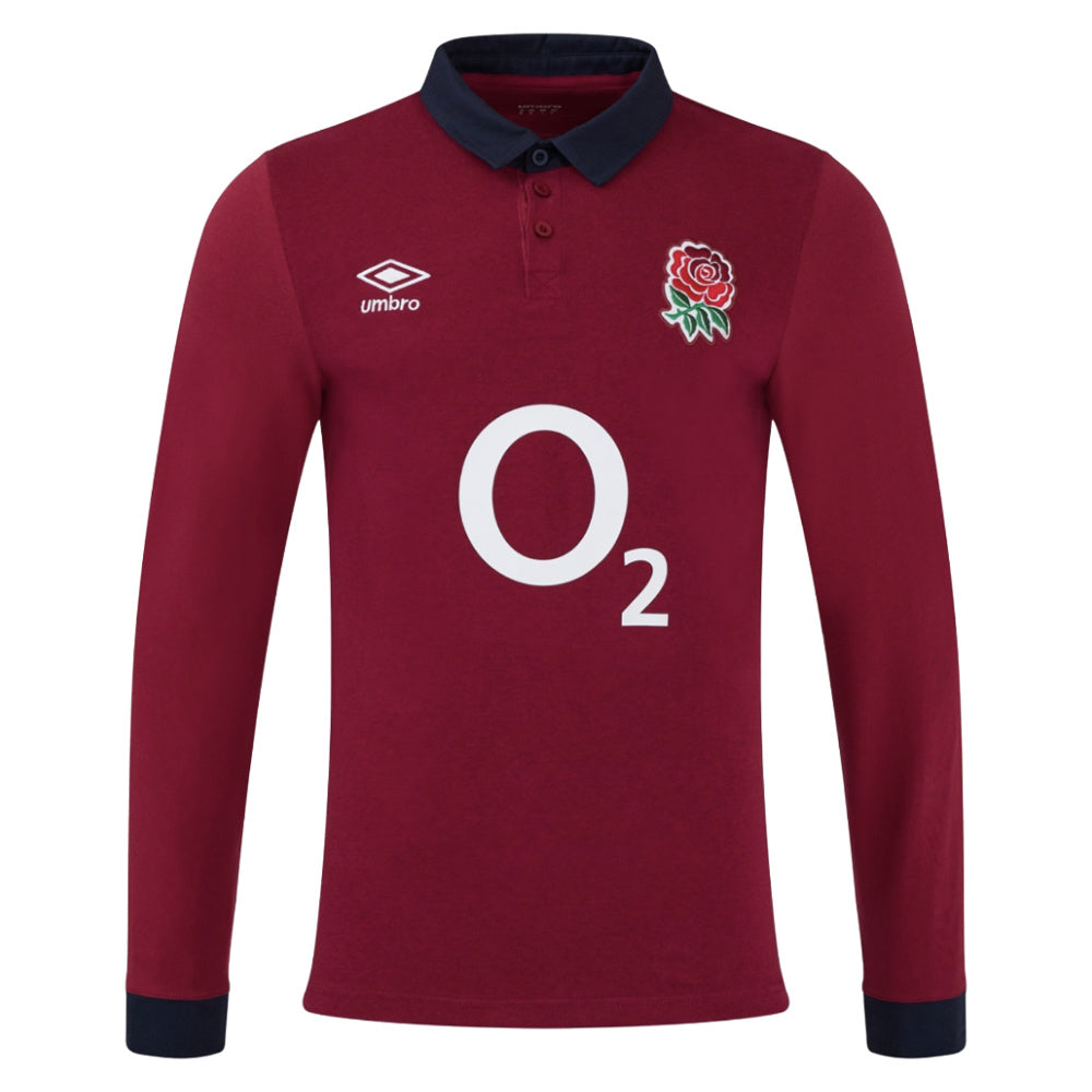 2024-2025 England Rugby Alternate LS Classic Jersey_0