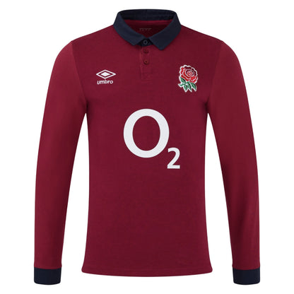 2024-2025 England Rugby Alternate LS Classic Jersey_0