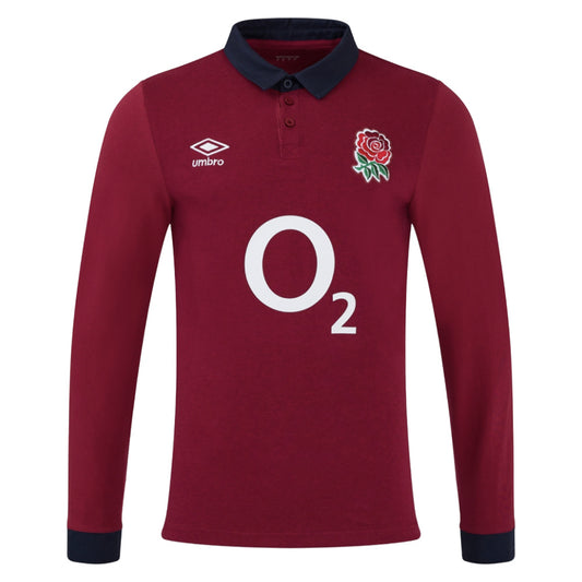 2024-2025 England Rugby Alternate LS Classic Jersey_0