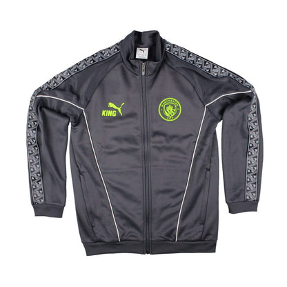 2025-2026 Man City KING Anthem Jacket (Grey) - Kids_1