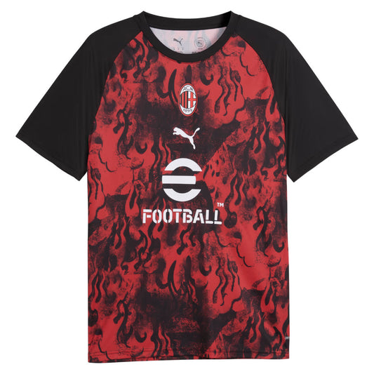 2025-2026 AC Milan Warm Up Jersey (Red)_1