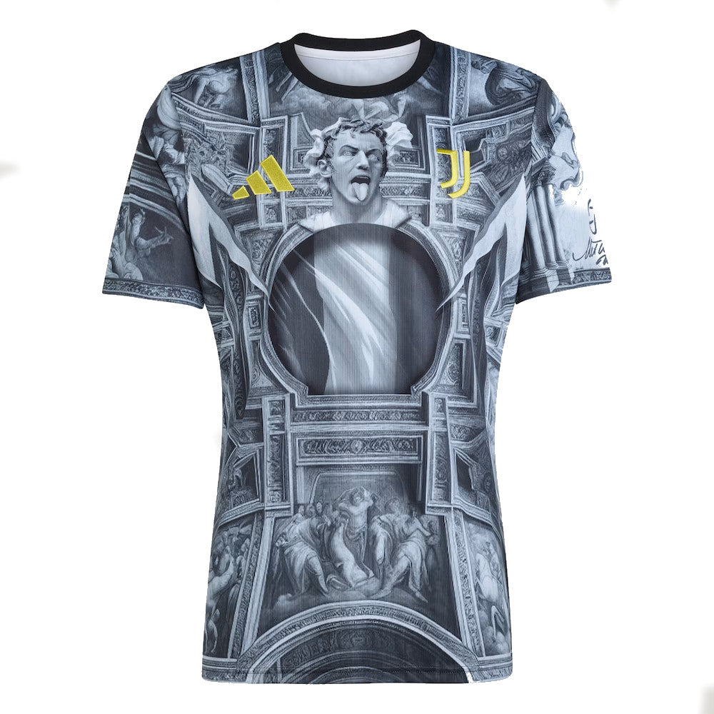 2026 Juventus Pre-Match Shirt (Black)_4