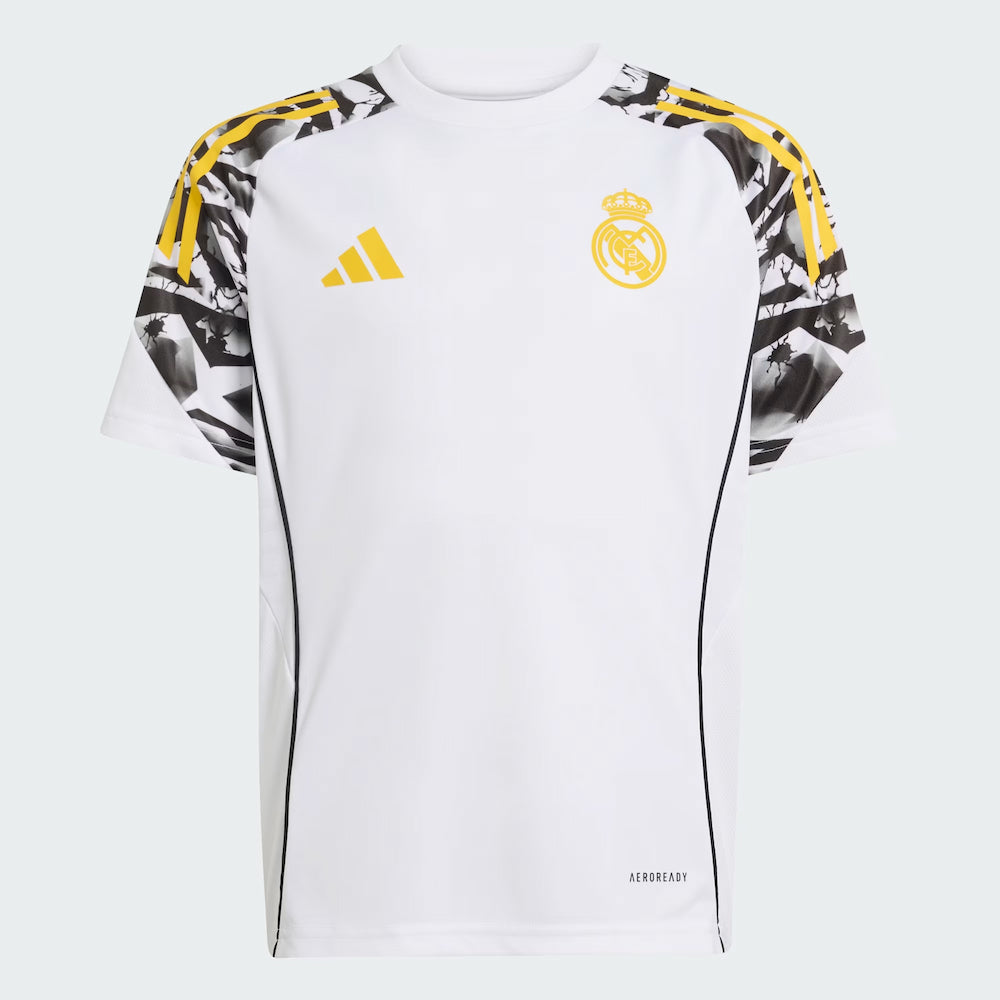 2025-2026 Real Madrid Marvel Avengers Training Shirt (White) - Kids_3