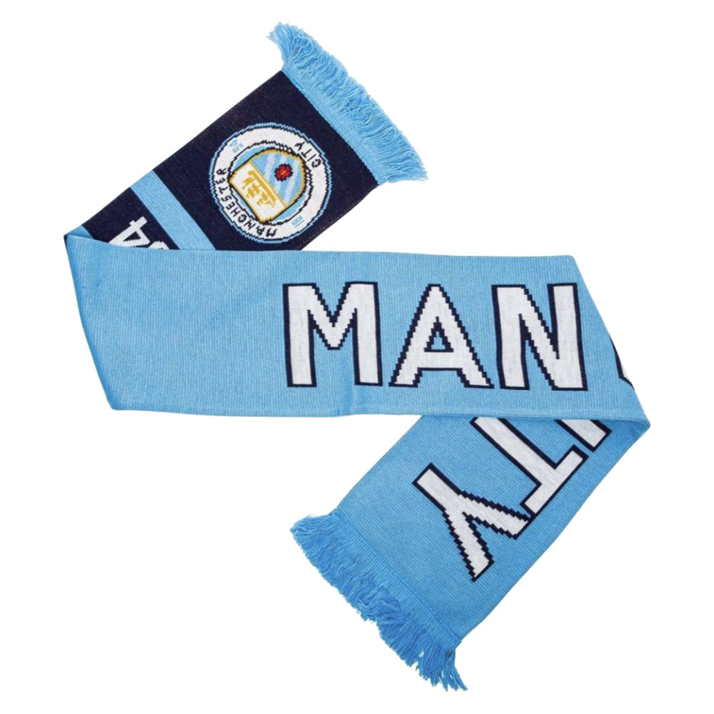 Manchester City Scarf - Sky Blue_0