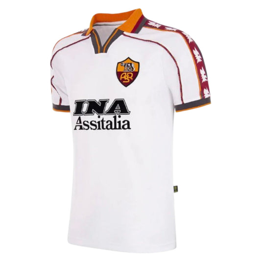 1998-1999 Roma Away Retro Football Shirt_2