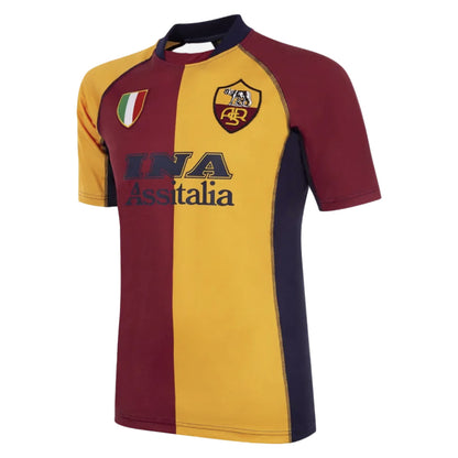 2001-2002 Roma European Retro Football Shirt_2