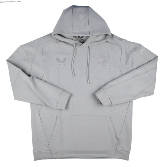 2025-2026 Leinster Rugby Travel Overhead Hoodie (Grey Marl)_1