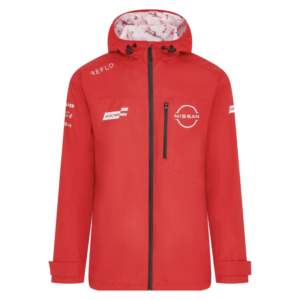 2026 Nissan Formula E Rain Jacket (Red)_3